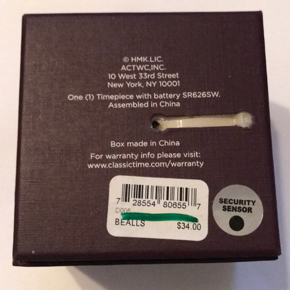 Brand new Hallmark Silvertone Watch - Picture 3 of 3